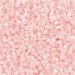 500 g/ 1 bag, dia. 1,7 mm, size 15/0, hole size 0,5 mm, transparent rose