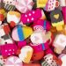200 pc/ 1 pack, Candy, cakes and ice cream, dia. 10 mm, hole size 1,5 mm