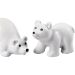 2 pc/ 1 pack, H: 30 mm, L: 45 mm, white