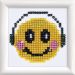 1 pack, Smiling Groove, 7,6x7,6 cm