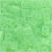 1100 pc/ 1 pack, size 5x5 mm, hole size 2,5 mm, medium, neon green (32237)