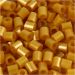6000 pc/ 1 pack, size 5x5 mm, hole size 2,5 mm, medium, gold (32263)