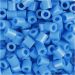 1100 pc/ 1 pack, size 5x5 mm, hole size 2,5 mm, medium, blue (32238)