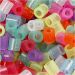 30000 asstd./ 1 pack, size 5x5 mm, hole size 2,5 mm, medium, glitter colours
