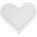 10 pc/ 1 pack, Small heart, size 7 cm, medium
