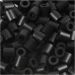 1100 pc/ 1 pack, size 5x5 mm, hole size 2,5 mm, medium, black (1)