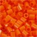 6000 pc/ 1 pack, size 5x5 mm, hole size 2,5 mm, medium, clear orange (13)