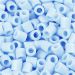 1100 pc/ 1 pack, size 5x5 mm, hole size 2,5 mm, medium, light blue (28)