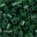 1100 pc/ 1 pack, size 5x5 mm, hole size 2,5 mm, medium, dark green (9)