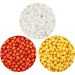 1 set, orange, white, yellow, 3x25+38 g