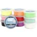 10x35 g/ 1 pack, glitter, assorted colours
