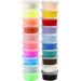 20x40 g/ 1 pack, assorted colours