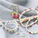 1 pack, Elastic bracelet and earring