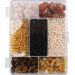 1 pack, Crystals, size 2,6-10 mm, hole size 0,8-1,2 mm, assorted colours