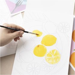Colour-in Paper Pad