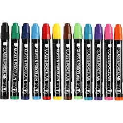 Glass and Porcelain Markers