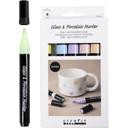 Glass and Porcelain Markers