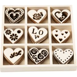 Wooden decorations