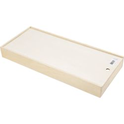 Wooden box with 10 compartments