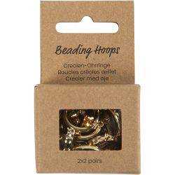 Eye Hoop Earrings