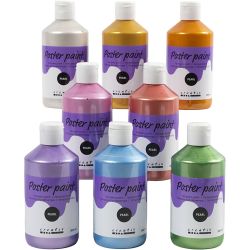 Poster paint Pearlescent