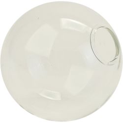 Glass ball vase