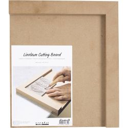 Linoleum cutting board
