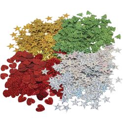 Christmas sequins