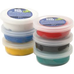 Silk Clay&reg;, standard colours, 6x14 g/ 1 pack