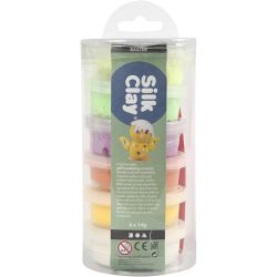 Silk Clay®, spring colours, 6x14 g/ 1 pack