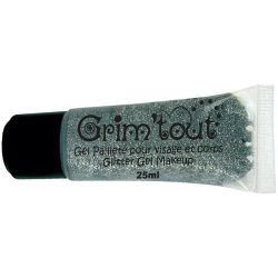 Glitter gel face paint