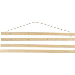 Magnetic poster frame oak
