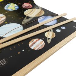 Magnetic poster frame oak