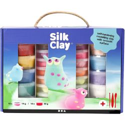 Silk Clay&reg; Set, assorted colours, 1 set