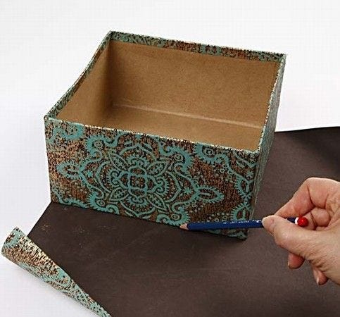 Fabric hat boxes cheap