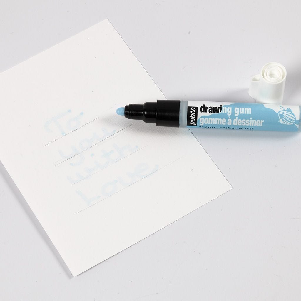 Drawing Gum, Plastic Material Masking Fluid Marker Pen For Watercolor For  Ink 