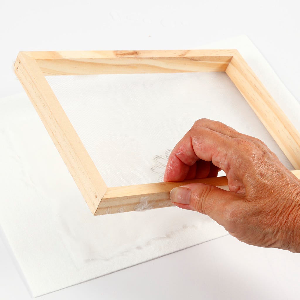 Wooden Paper Making Mould Frame Screen for Handmade Paper Art 